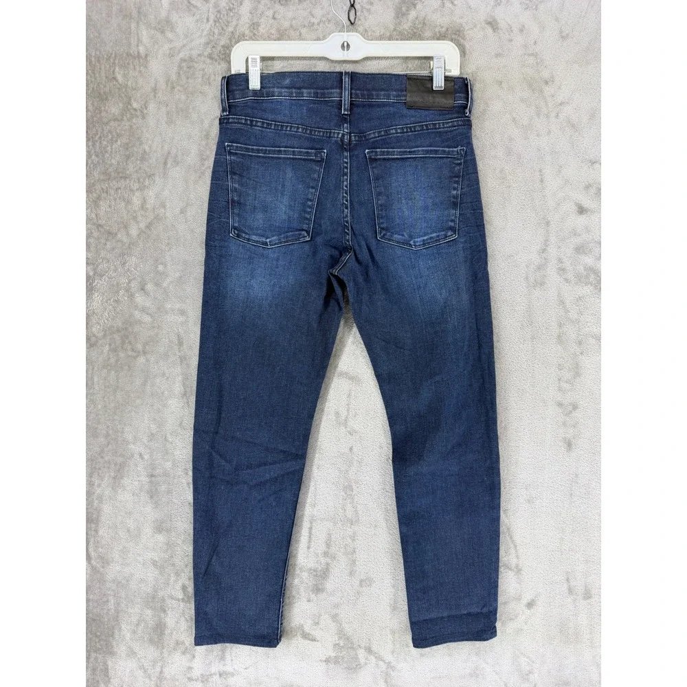 Mott & Bow Staple Slim Fit Jeans Mens 30x30 Dark Indigo Blue Stretch Denim Pants